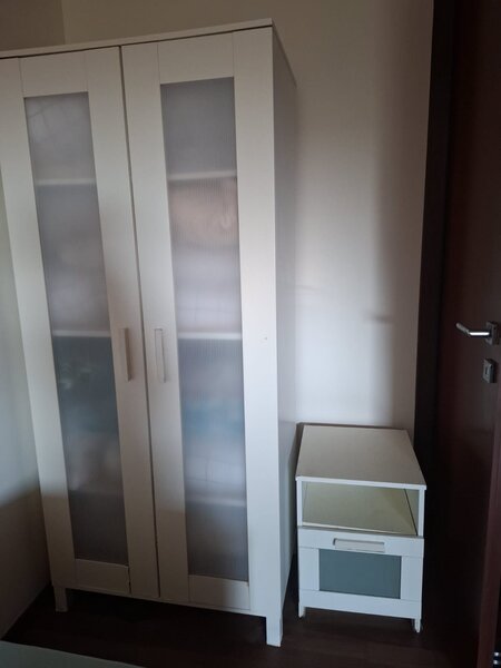 Dulapuri albe cu 2 usi Ikea model Brimmes